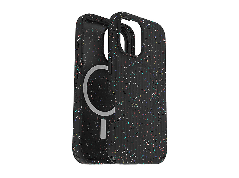 OTTERBOX Symmetry Series Core MagSafe Cover per iPhone 16 ,super resistente a shock e cadute,ultrasottile, Testata 3x norme MIL-STD 810G, Nero