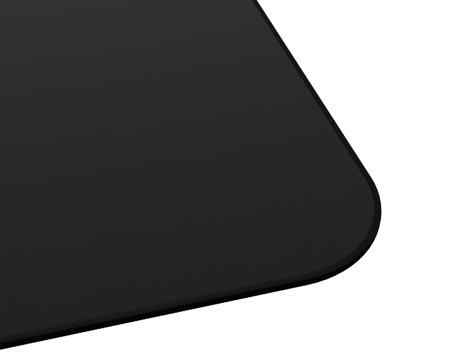 Zbliżenie czarnej, teksturowanej powierzchni z zaokrąglonymi krawędziami.