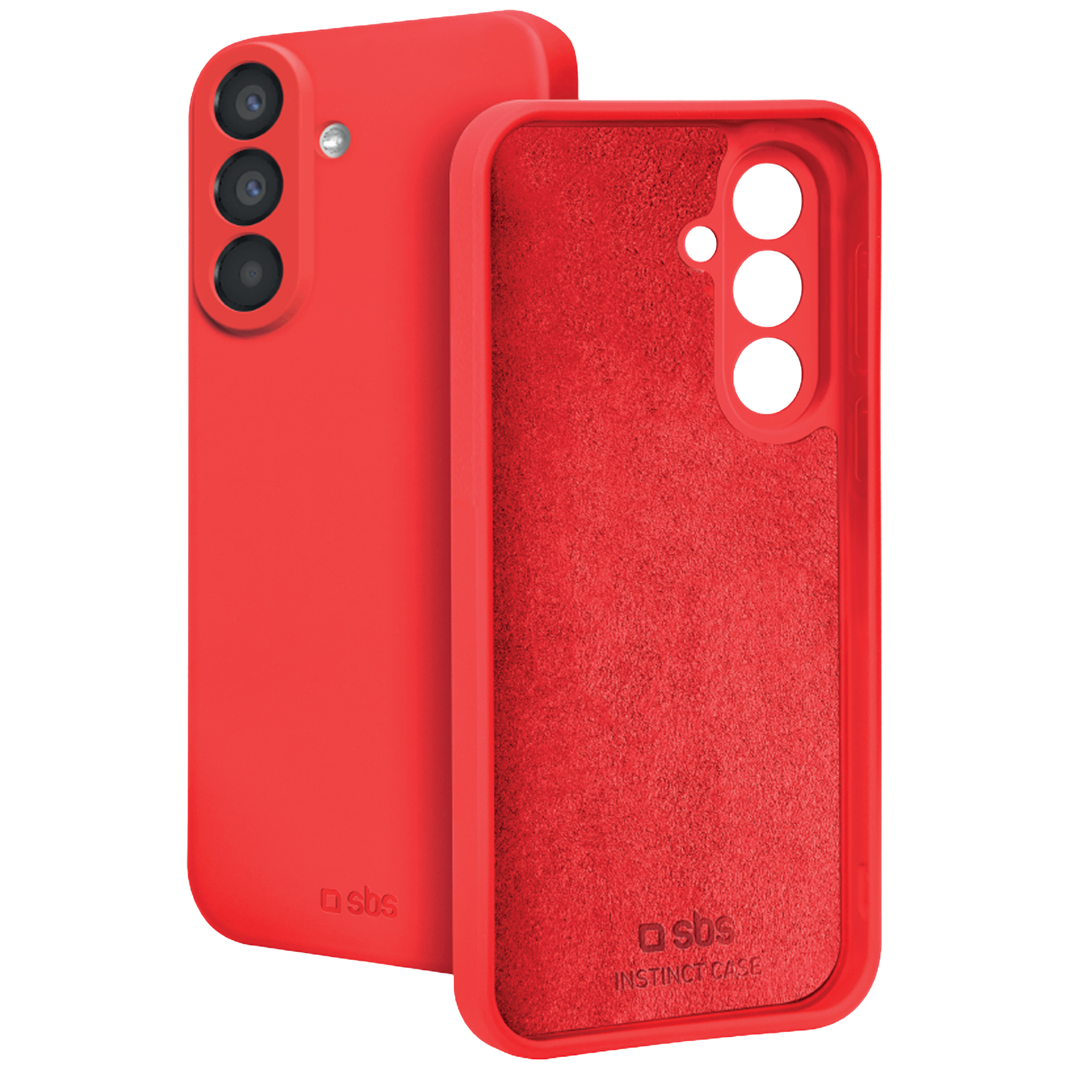 SBS Instinct Case Telefoonhoesje voor Samsung Galaxy A57 Rood