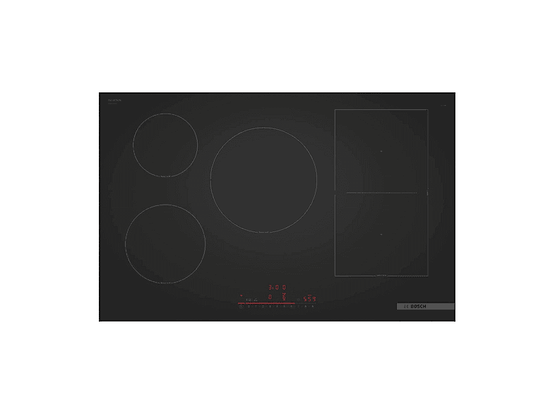 BOSCH PVW81CHB1E Serie 6 PIANO COTTURA, 5 zone di cottura, piano in Vetroceramica, Nero