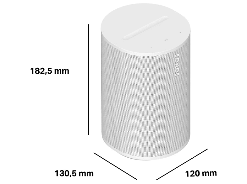 Sonos Era 100 SL, white; WiFi-Lautsprecher — Foto 2 von 4
