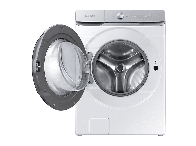 Lavadora Samsung WF20DG8650BWU3, 20kg, 1000rpm, clase A, 51 kWh/100 ciclos, 76dB, EcoBubble, Vapor, 23 programas, WiFi, 98.4 x 68.6 x 87.5...