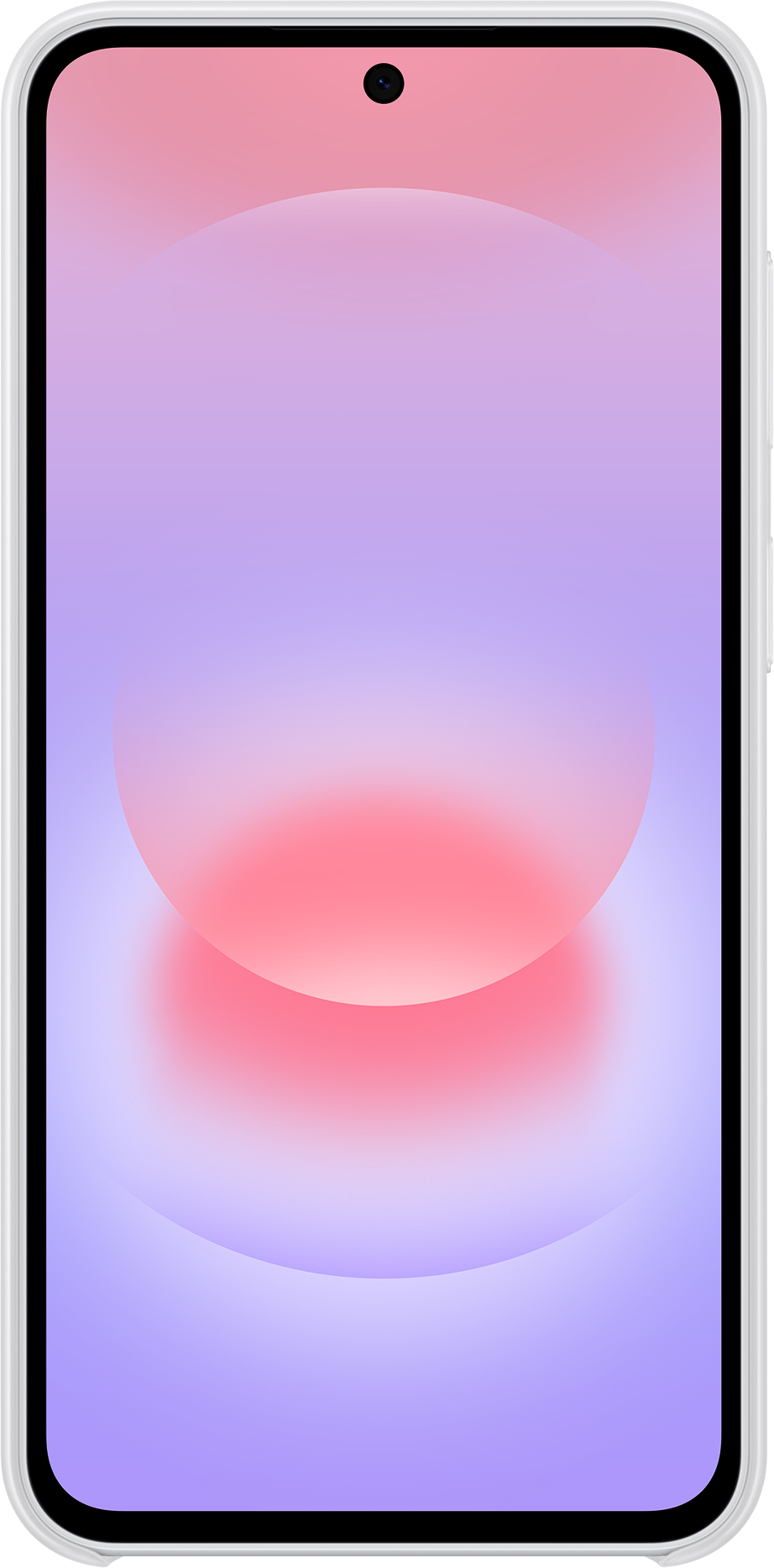 Un smartphone affichant un arrière-plan vibrant et coloré.