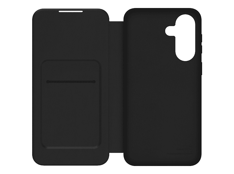 SAMSUNG Wallet Flip Case, Bookcover, Samsung, Galaxy A37 5G, Schwarz