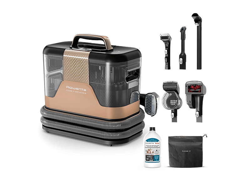 Rowenta IN 7021 Clean It Hot & Cold Fleckenreiniger, Braun