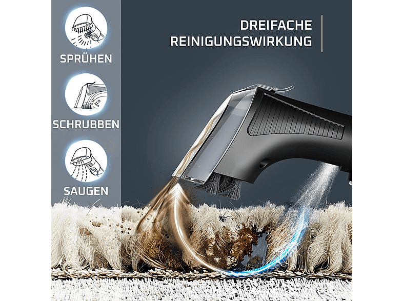 Rowenta IN 7021 Clean It Hot & Cold Fleckenreiniger, Braun — Foto 5 von 5