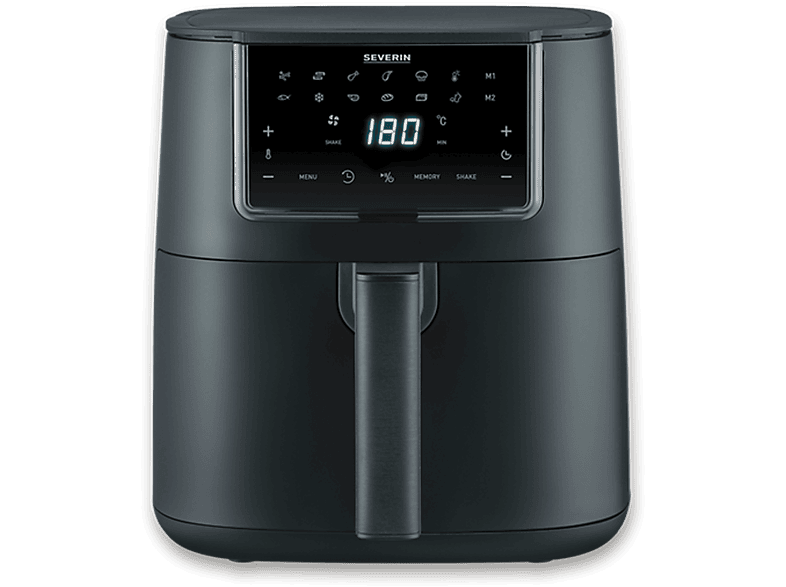 Severin FR 2462 Heißluftfritteuse 7 l, 1700 Watt, Schwarz
