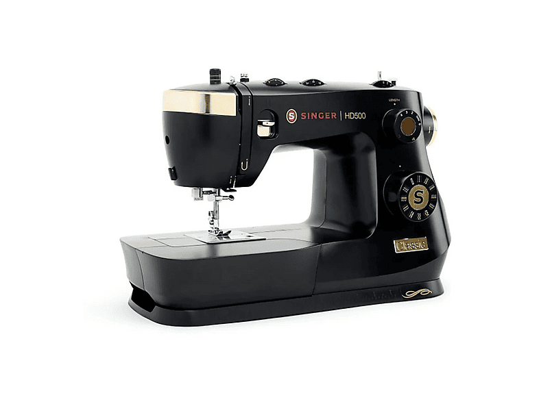 Singer HD 500 Nähmaschine (32-Stiche, Freiarmnähen, Schwarz) — Foto 3 von 5