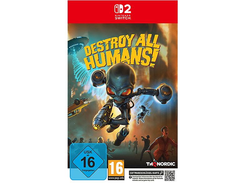 Destroy all Humans! - Nintendo Switch 2 [Game key card]