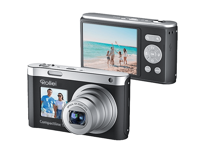 Rollei Compactline 12x Compactcamera Zwart