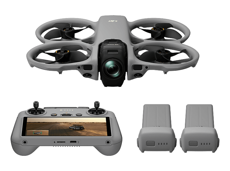 DJI Avata 360 Fly More Combo (RC 2) Kameradrohne, Grau