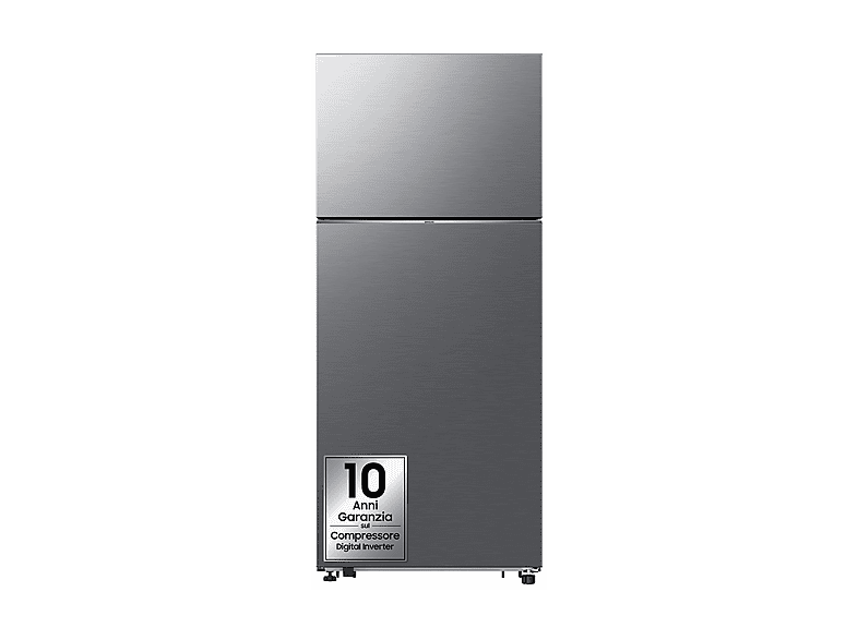 FRIGORIFERO DOPPIA PORTA SAMSUNG RT53DG7A14S9EF, Capacità netta totale 530 l, Rumorosità: 37 dB(A), LAN wireless, Dispenser ghiaccio, 4 ripiani, Dimensioni: L 79 cm A 185,5 P 72,5 cm, Metal Inox, Classe E
