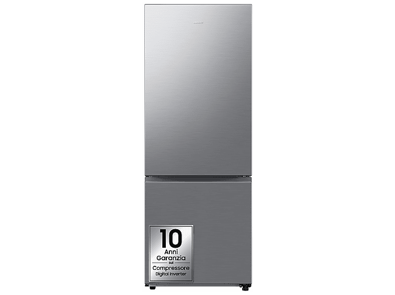 FRIGORIFERO COMBINATO SAMSUNG RB50DG602ES9EF F1rst75 AI, Capacità netta totale 508 l, Rumorosità: 35 dB(A), LAN wireless, 4 ripiani, Dimensioni: L 75,9 cm A 192 P 71,1 cm, Metal Inox, Classe E