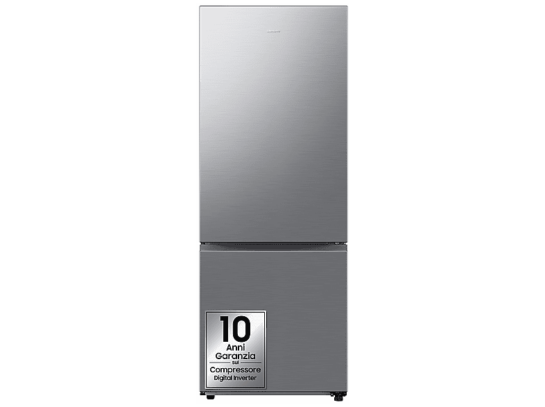 FRIGORIFERO COMBINATO SAMSUNG RB53DG703DS9EF F1rst75 AI, Capacità netta totale 538 l, Rumorosità: 35 dB(A), LAN wireless, 4 ripiani, Dimensioni: L 75,9 cm A 203 P 71,1 cm, Metal Inox, Classe D