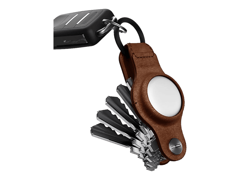 KEYSMART KS040-BRN-LEA Air Leather Schlüsselorganizer