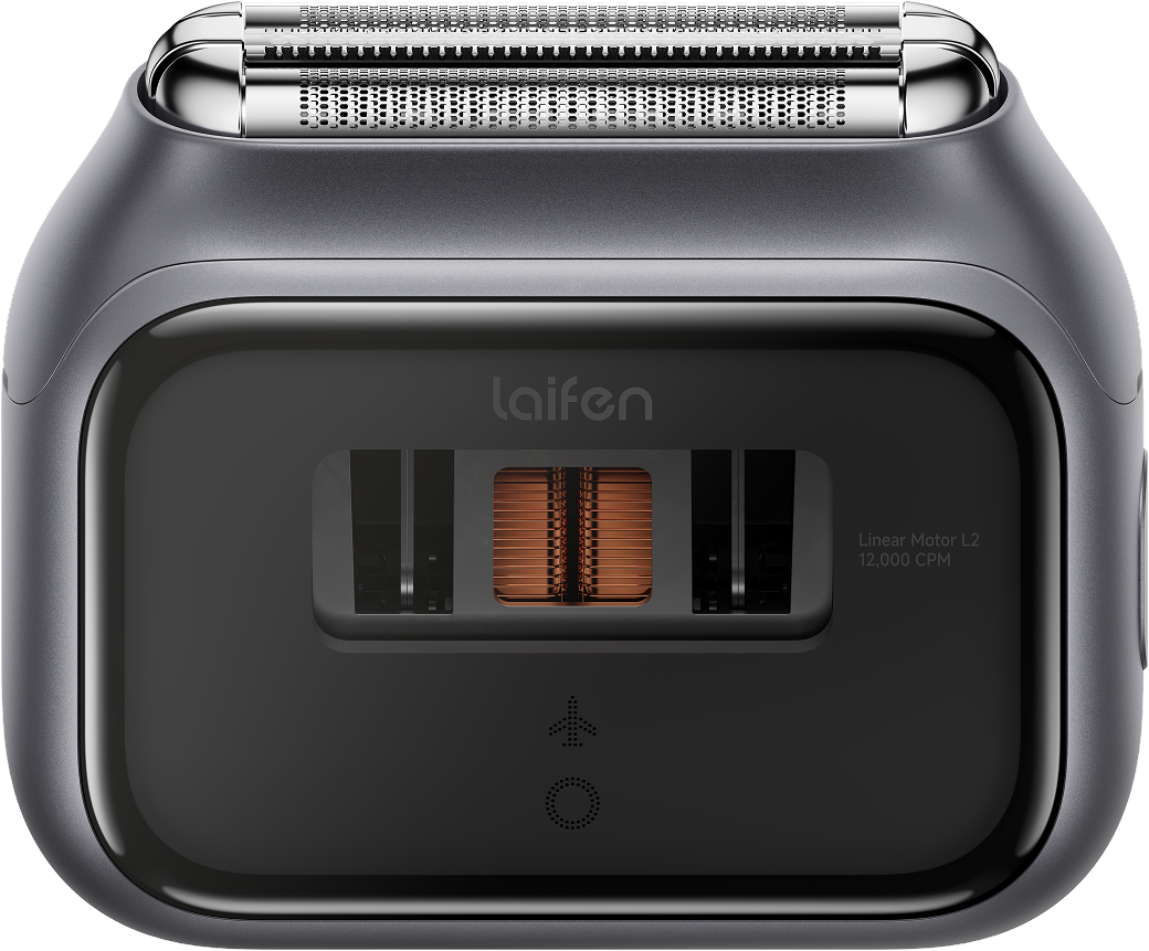 LAIFEN P3 Pro Kozmikus sötétszürke duplamotoros vízálló elektromos borotva