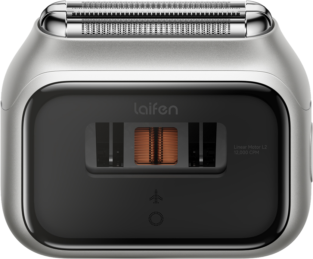 LAIFEN P3 Pro Világos holdkőszűrke duplamotoros vízálló elektromos borotva