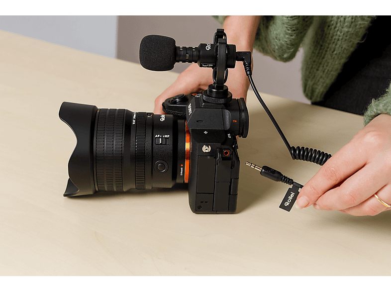 ROLLEI Hear:Me Mini 2, USB-C Plug & Play, Kompaktes Mikrofon, Schwarz
