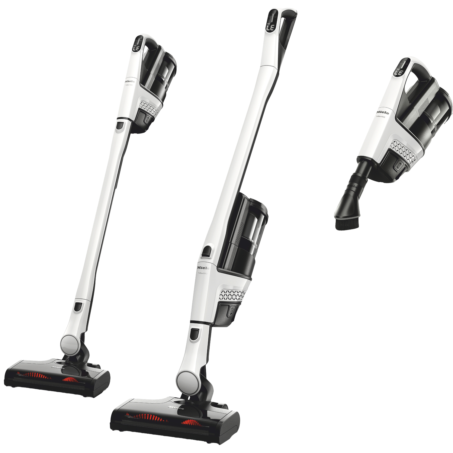 Miele Triflex Hx3 Steelstofzuiger Incl. Kruimelzuiger Briljantwit (brws)
