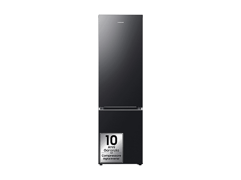 FRIGORIFERO DOPPIA PORTA SAMSUNG RL38T607BB1/EF, Capacità netta totale 387 l, Rumorosità: 35 dB(A), 4 ripiani, Dimensioni: L 59,5 cm A 203 P 65,8 cm, Antracite, Classe B