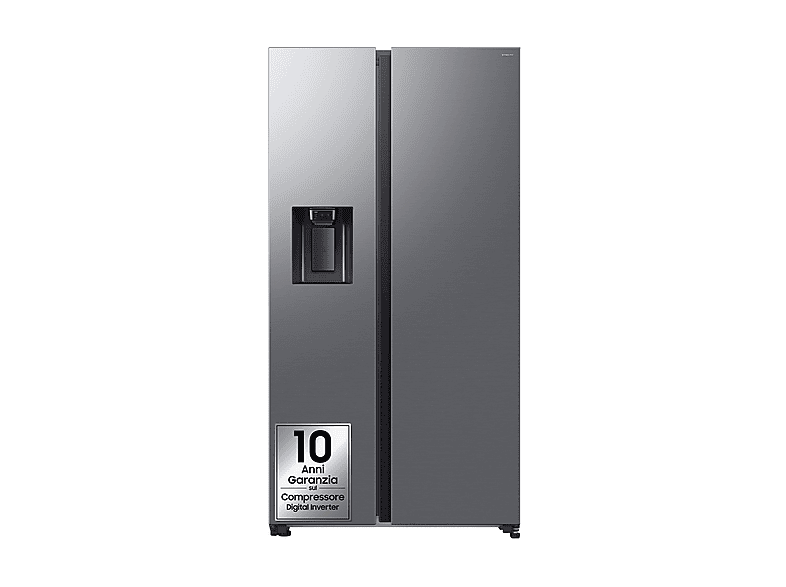 Frigorifero americano SAMSUNG RS70F64KETEF, Sistema Multi Flow: No; raffreddamento frigorifero: No Frost; congelatore: Frost, Capacità netta totale 640 l, Rumorosità: 37 dB(A), LAN wireless, Dispenser acqua, ghiaccio, Dimensioni: L 91,2 cm A 178,4 P 72,6 