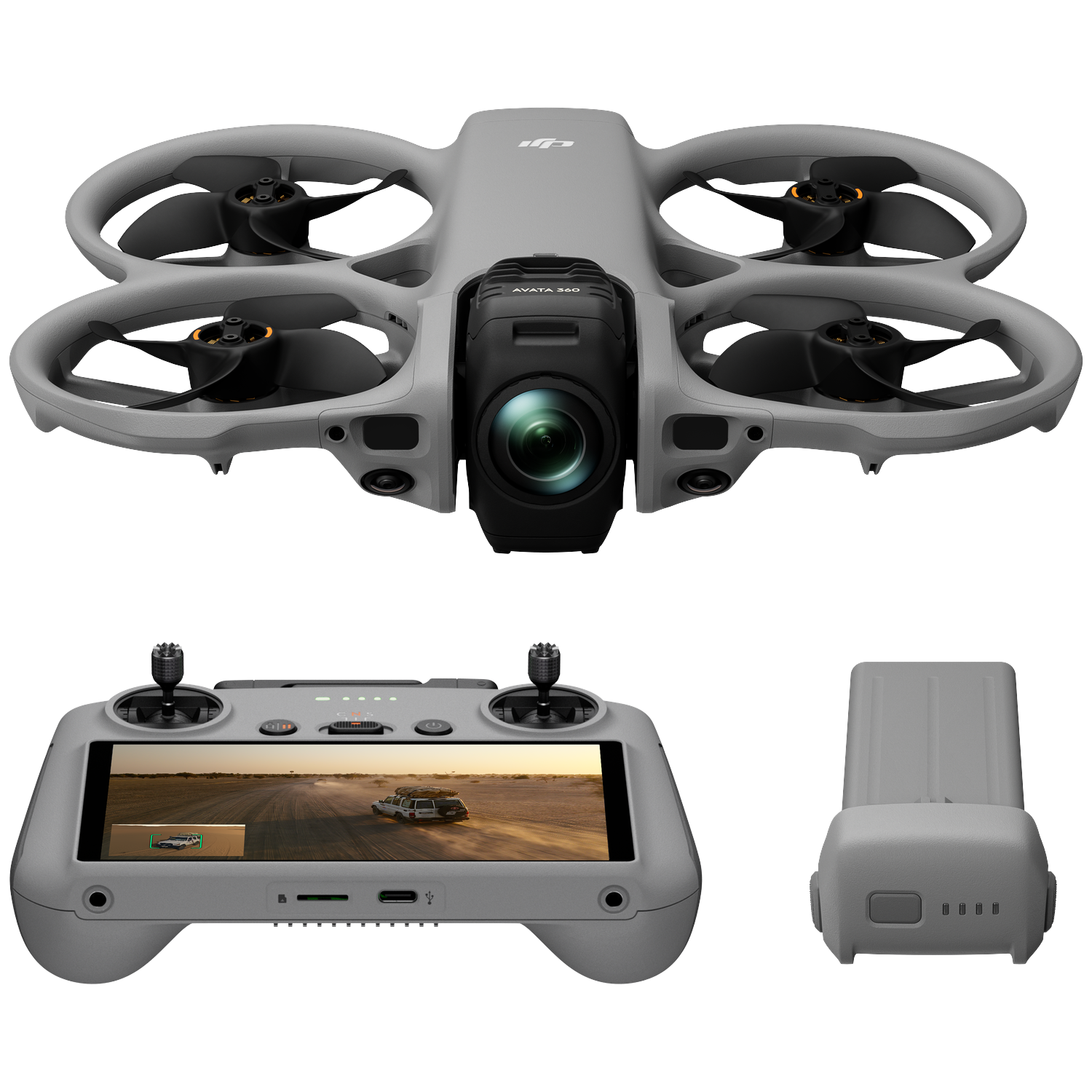 DJI Avata 360 (rc 2) Drone Grijs