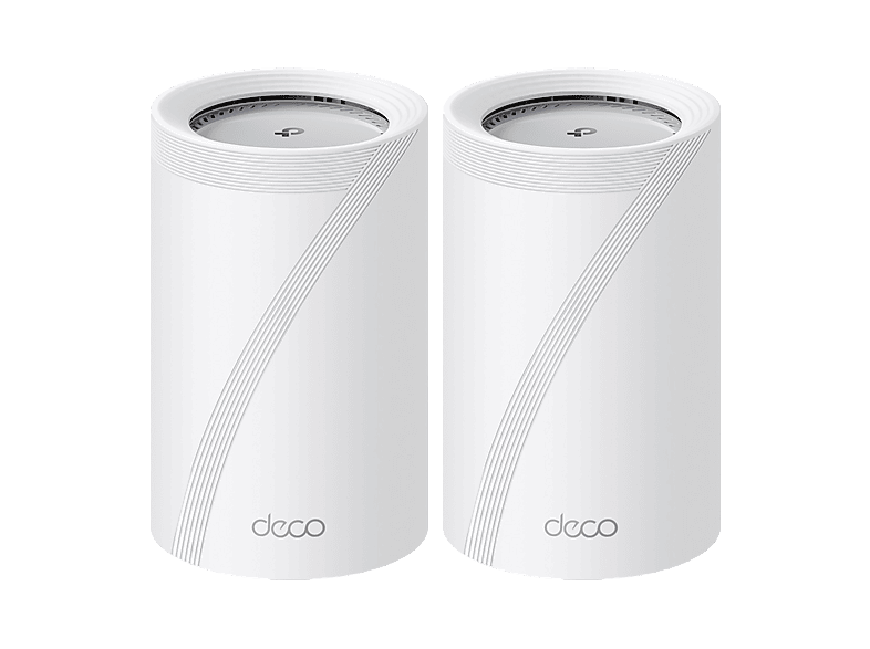 Sistema WiFi Mesh - TP-Link Deco BE65 Pro (Pack de 2), 11 Gbit/s, MU-MIMO, Blanco, 4 Antenas, Wi-Fi 7 Triple Banda