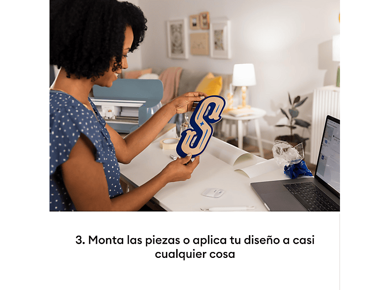 Plotter de corte - Cricut Maker™ 4 + Pack Essentials, Bluetooth y USB, Trabajas con +300 Materiales, Gris – imagen 2