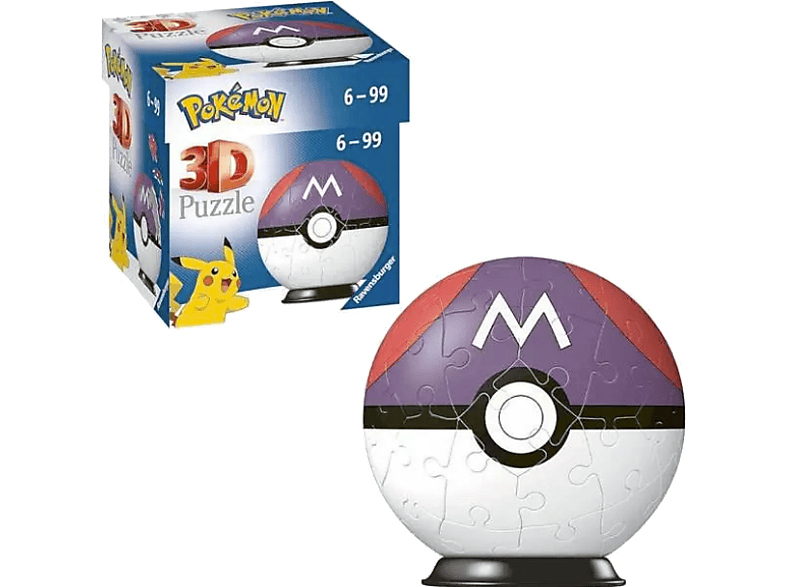 Ravensburger 11564 POKÉMON meiSTERBall 3D Puzzle 3D Puzzle