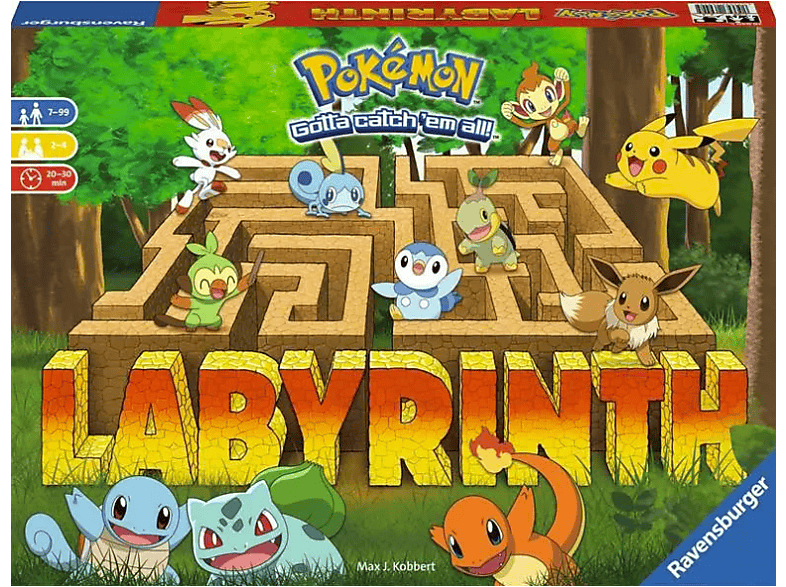 Ravensburger 26949 Pokémon Labyrinth Gesellschaftsspiel ab 7 Jahre Gesellschaftsspiel