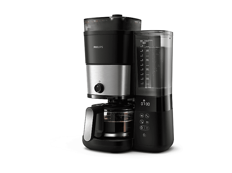 Philips HD 7888/90 All-in-1 Filterkaffeemaschine mit integriertem Mahlwerk Schwarz — Foto 2 von 5