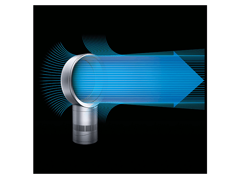 Dyson 602807-01 AM12 Tischventilator Weiß (30 Watt, schwenkbar, mit Fernbedienung, 10 Geschwindigkeitsstufen, Timerfunktion 30m, 1h, 2h, 4h, 8h) — Foto 5 von 5