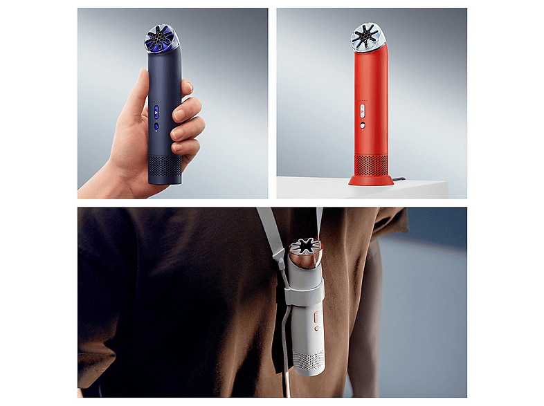 Dyson 641007-01 HUSHJet mini cool Tragbarer Ventilator Dark Blue (40 Watt, 1 bis 5 + Boost Mode Geschwindigkeitsstufen) — Foto 3 von 5