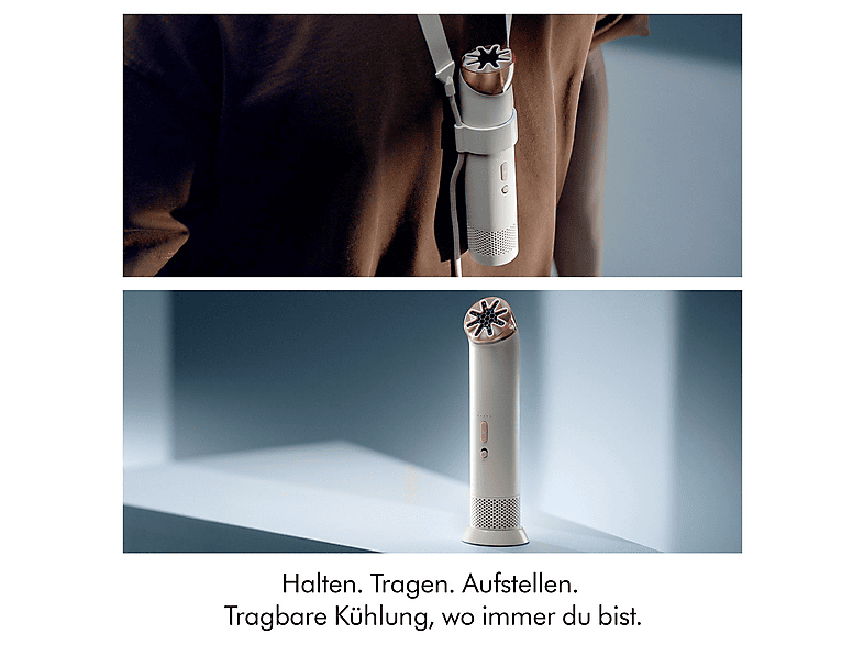 Dyson 641013-01 HUSHJet mini cool Tragbarer Ventilator Pale Pink (40 Watt, 1 bis 5 + Boost Mode Geschwindigkeitsstufen) — Foto 3 von 5