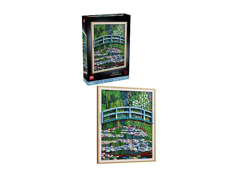 COSTRUZIONI LEGO ART Claude Monet - Lo stagno delle ninfee 31220
