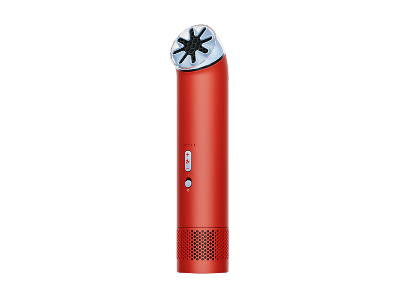 Dyson 654845-01 HUSHJet mini cool Tragbarer Ventilator Scarlet Red (40 Watt, 1 bis 5 + Boost Mode Geschwindigkeitsstufen)