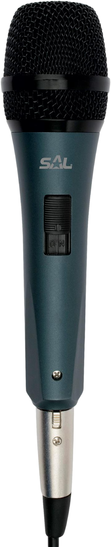 SAL Dinamikus kézi mikrofon, XLR csatlakozó (M 8)