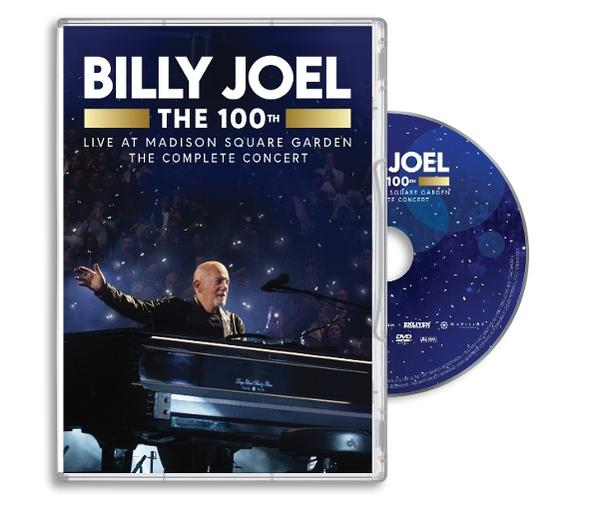 Billy Joel Live at Madison Square Garden DVD en CD. Billy Joel speelt piano.