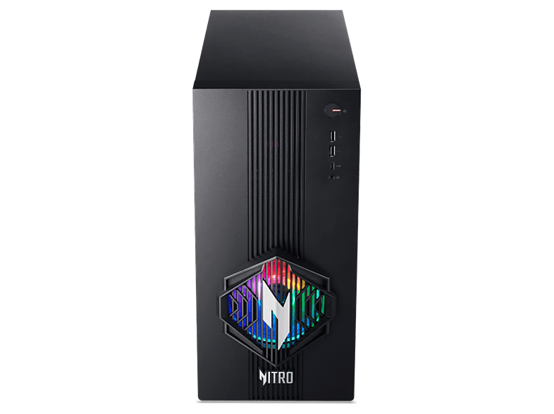 PC gaming - Acer Nitro N30-100_B850, AMD Ryzen™ 5 8500G, 32GB RAM, 1TB SSD, GeForce RTX™ 5060, Windows 11 Home, Negro – imagen 2