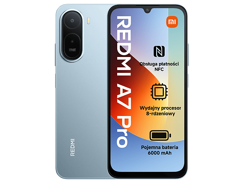 Xiaomi REDMI A7 Pro 4/64GB 6,9" 120Hz 13Mpix Niebieski