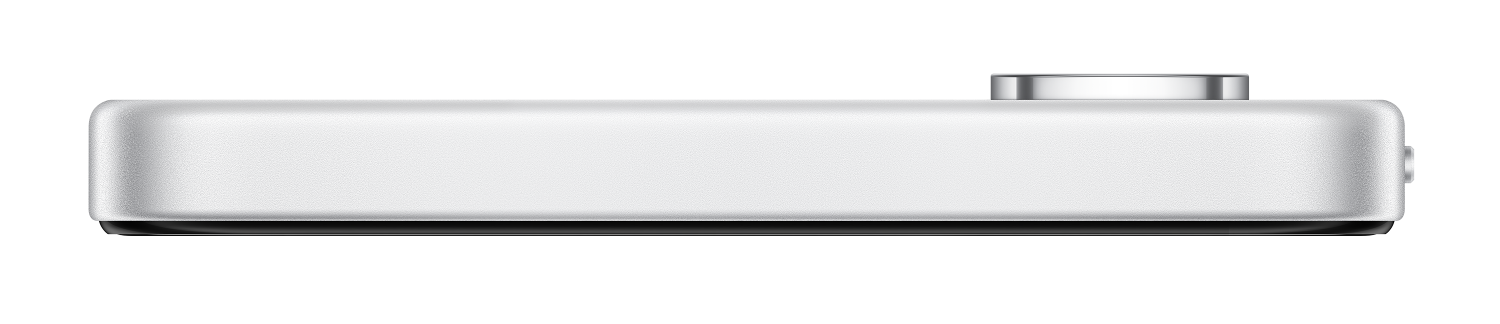 Srebrne, prostokątne urządzenie z przyciskiem na górze.