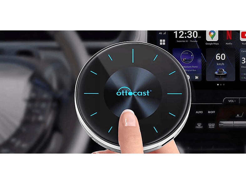 Adapter OTTOCAST PCS46 OttoAibox P3 CarPlay Android Auto – zdjęcie 3