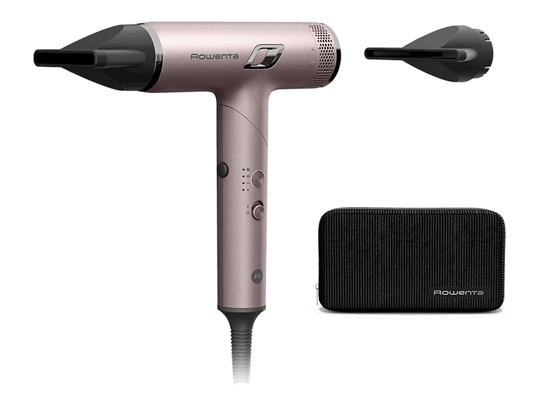 Suszarka do włosów Rowenta Nano Fold, jonizacja, składana, 3 poziomy