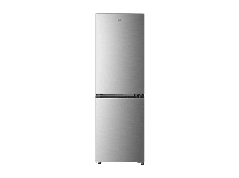 FRIGORIFERO COMBINATO CANDY CNCQ2T6S18DX, Capacità netta totale 315 l, Rumorosità: 35 dB(A), 4 ripiani, Dimensioni: L 59,5 cm A 185 P 59,9 cm, Inox, Classe D