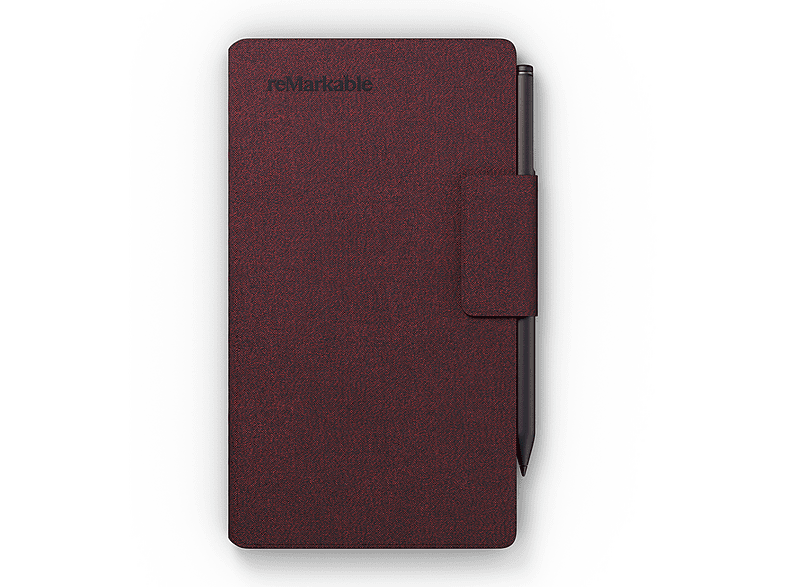 REMARKABLE Book Folio, Bookcover, reMarkable, Paper Pro Move, Burgunderrot Polyurethan, Mikrofaser Image