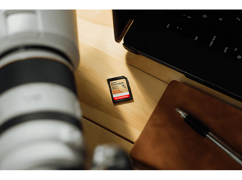 SANDISK Extreme® PLUS SD UHS-I-KARTE, 512GB Speicherkarte — Foto 4 von 4