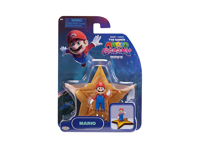 Ak Tronic Super Mario - Mini Figur Mario 4cm; Sammelfigur