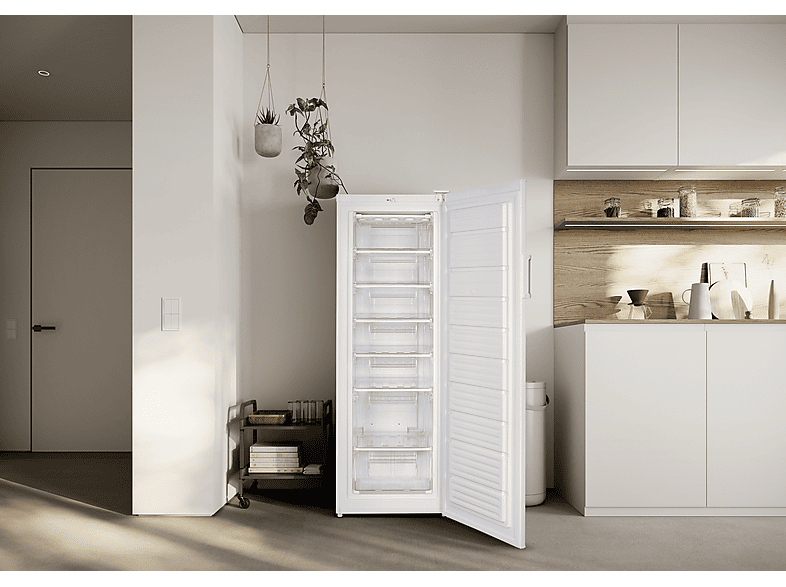 Congelador vertical | ok. OFZ 541 E W, 242 l, 172.2 cm, 7 cajones