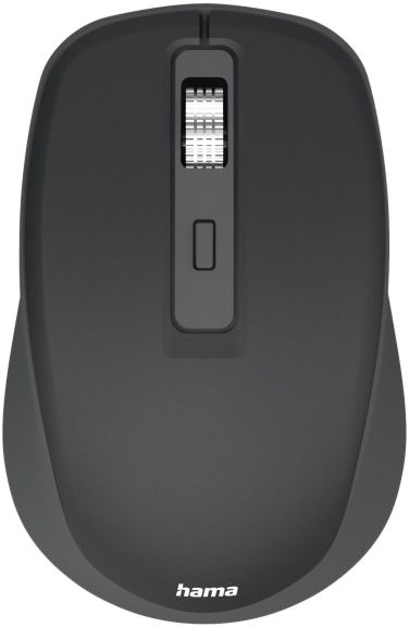 HAMA MW-450 Vezeték nélküli optikai egér, max 1600 dpi, Bluetooth + 2,4GHz, fekete (173079)