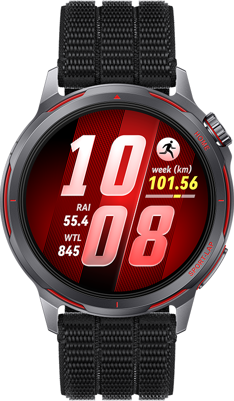 HUAWEI Watch GT Runner 2 okosóra, fekete (55020HGS)